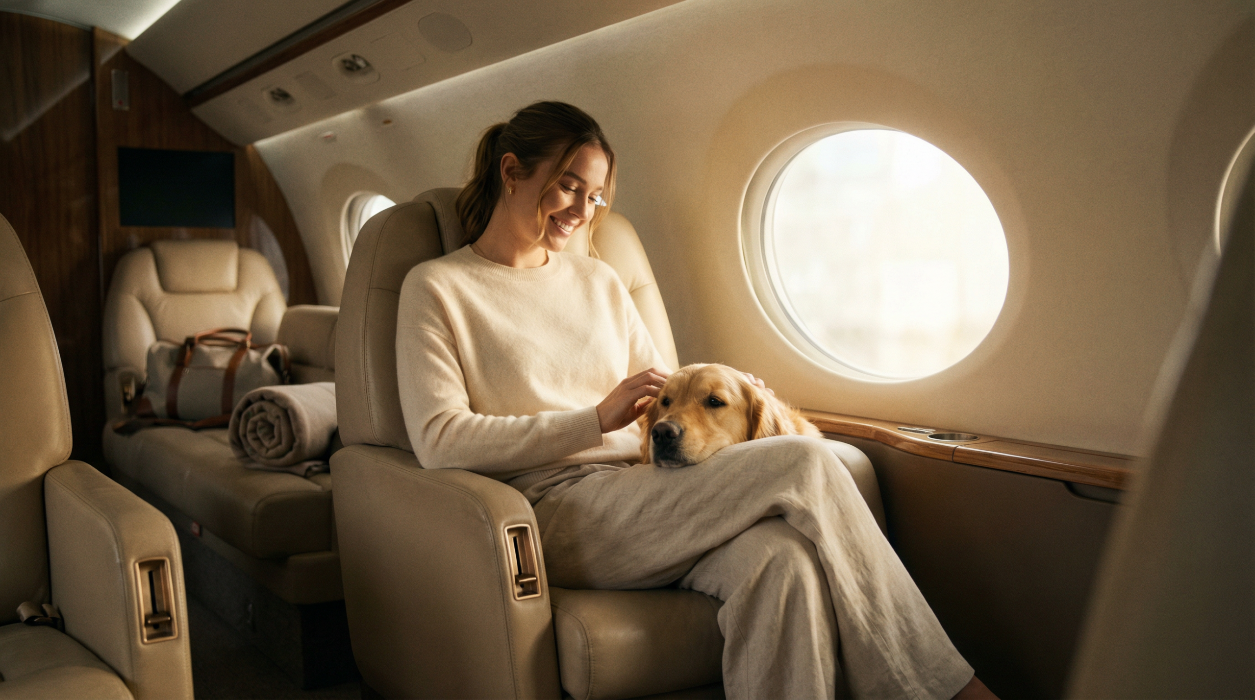 mit dem hund im privatjet reiseplanung und kosten cover